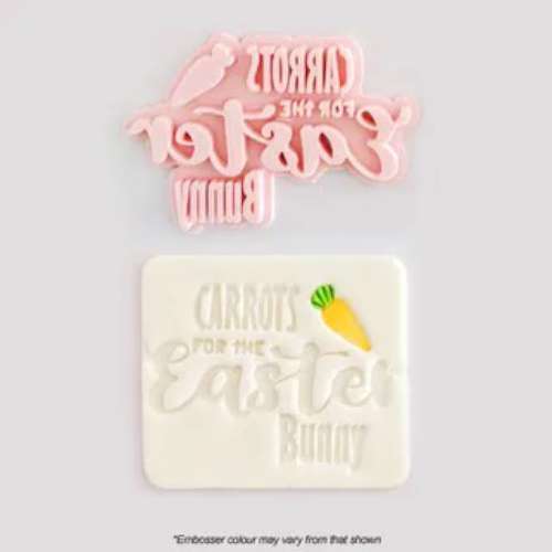 Cookie Embosser - Carrots For The Easter Bunny